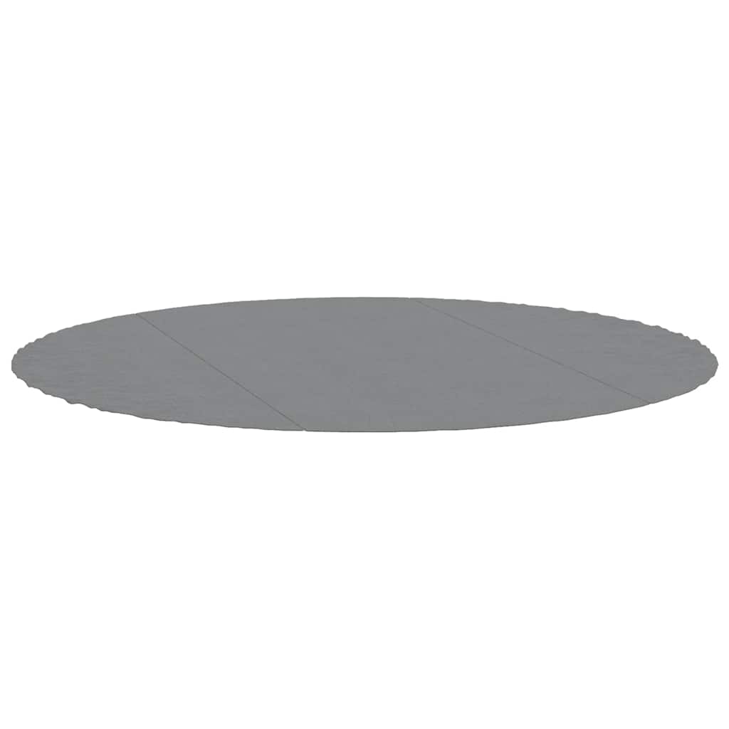Maison Exclusive - Pool-bodentuch Hellgrau Ø366 Cm Polyester Geot