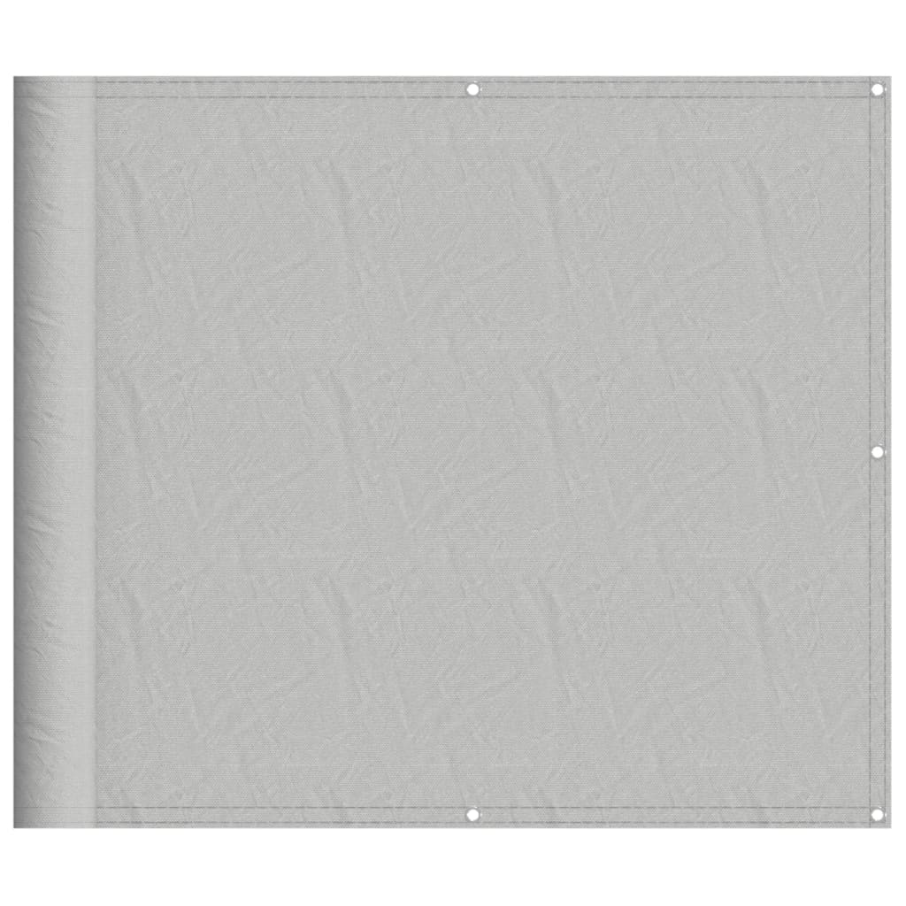 Maison Exclusive - Balkon-sichtschutz Hellgrau 90x300 Cm 100 % Po