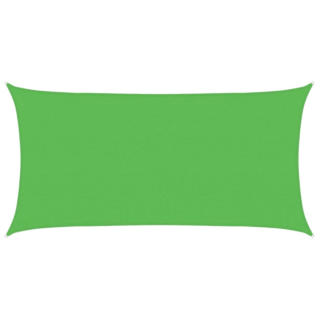 Maison Exclusive - Sonnensegel 160 G/m² Hellgrün 2x4 M Hdpe