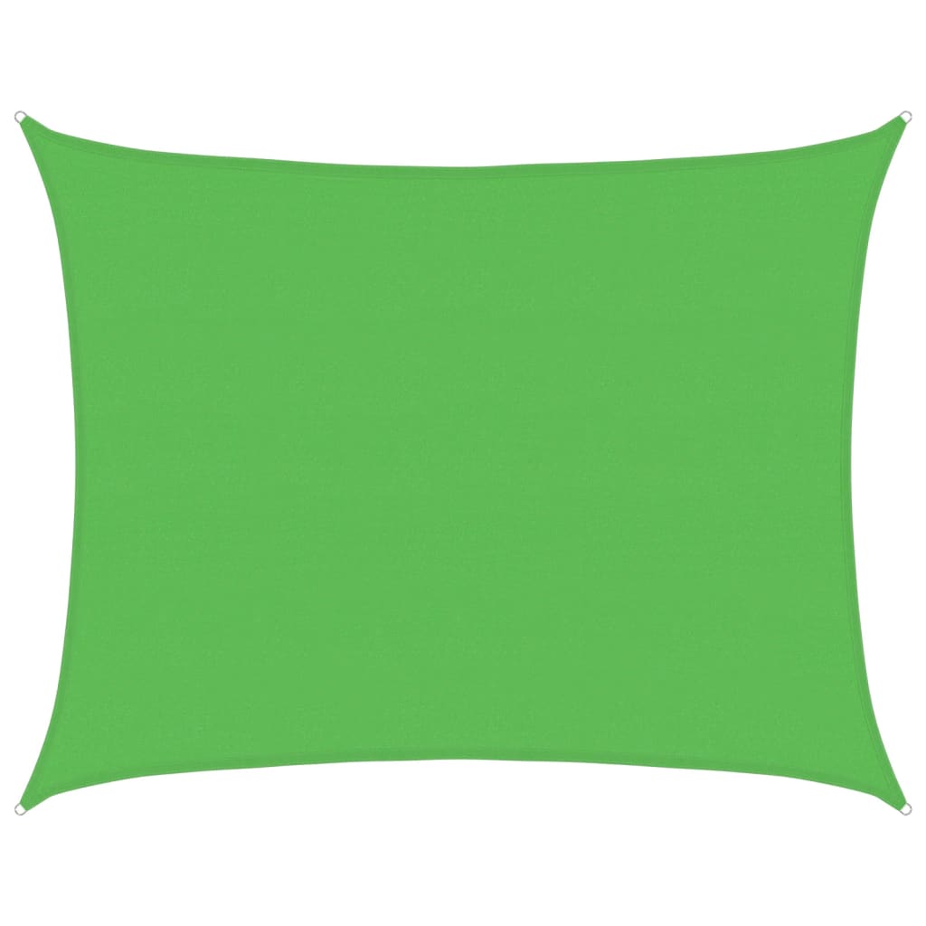 Maison Exclusive - Sonnensegel 160 G/m² Hellgrün 6x8 M Hdpe