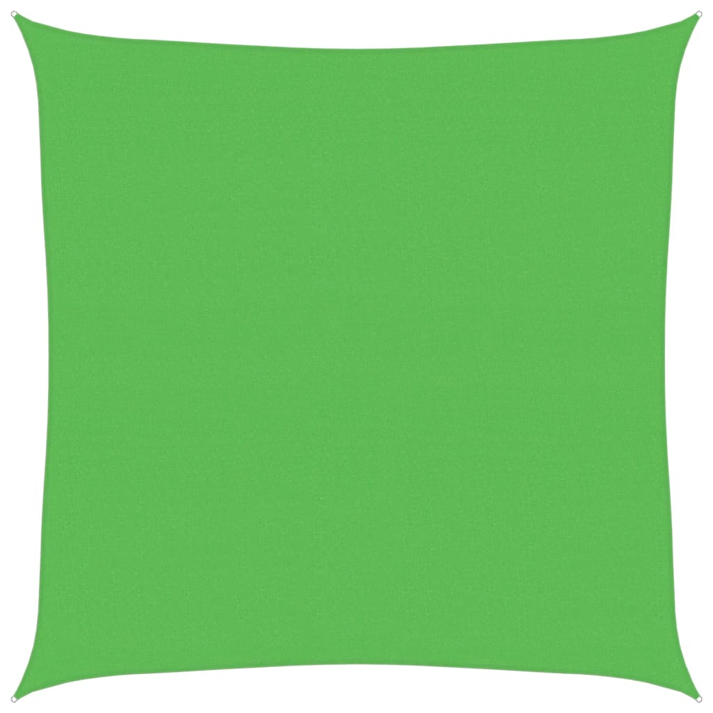 Maison Exclusive - Sonnensegel 160 G/m² Hellgrün 6x6 M Hdpe