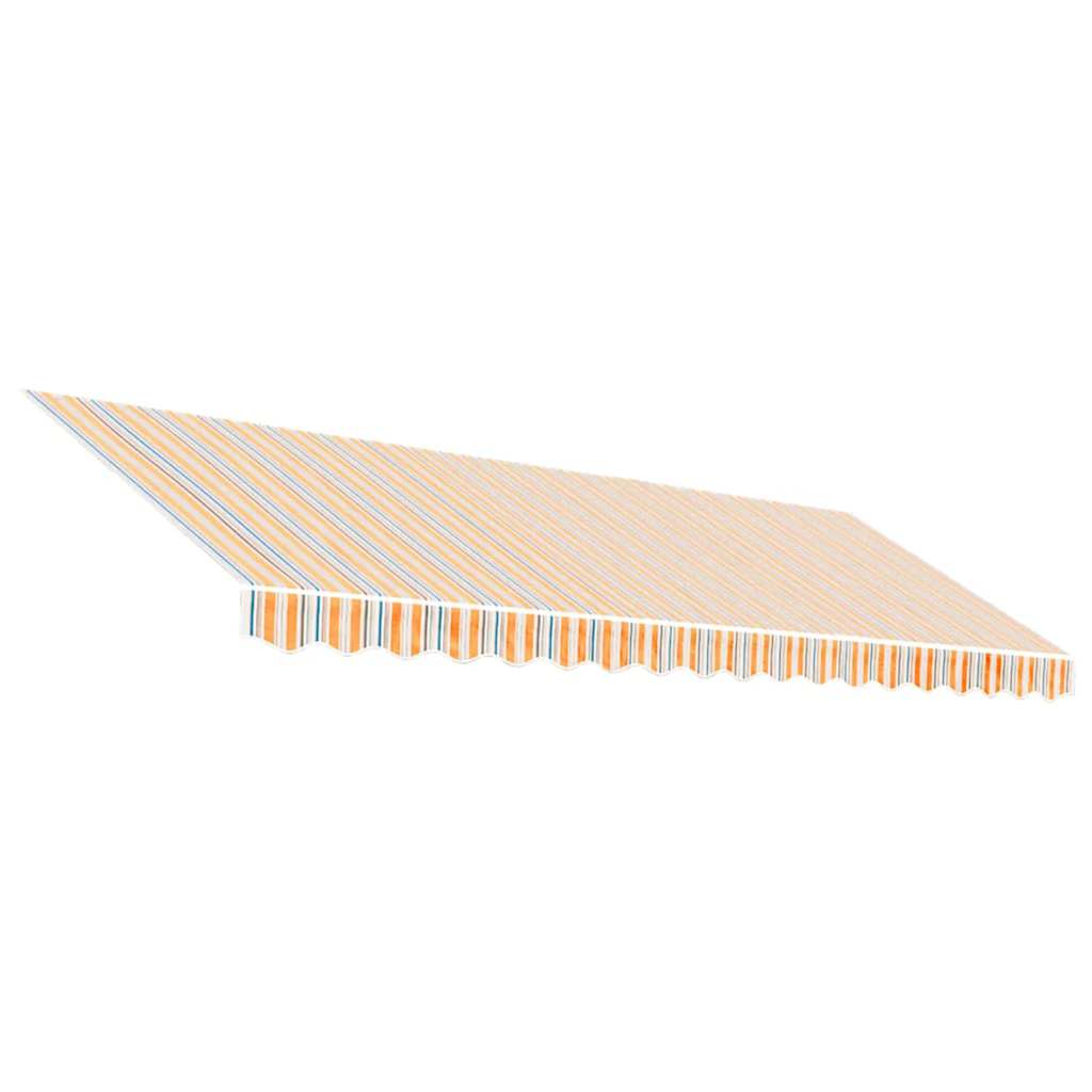 Maison Exclusive - Ersatzstoff Für Markise Orange Und Blau 430x29