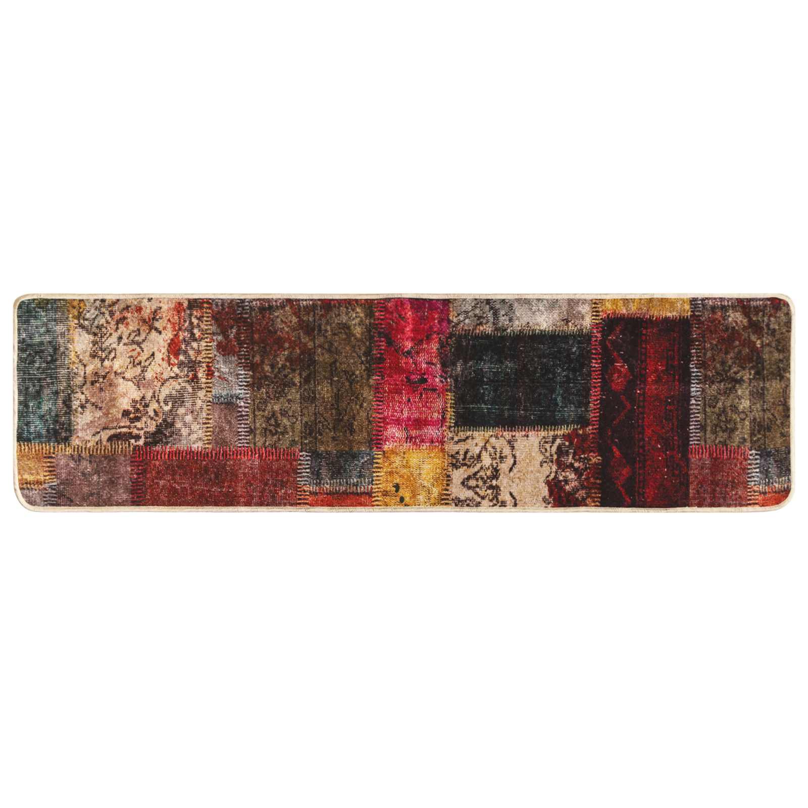 Maison Exclusive - Teppichläufer Marsa Mehrfarbig 100 X 400 Cm Po