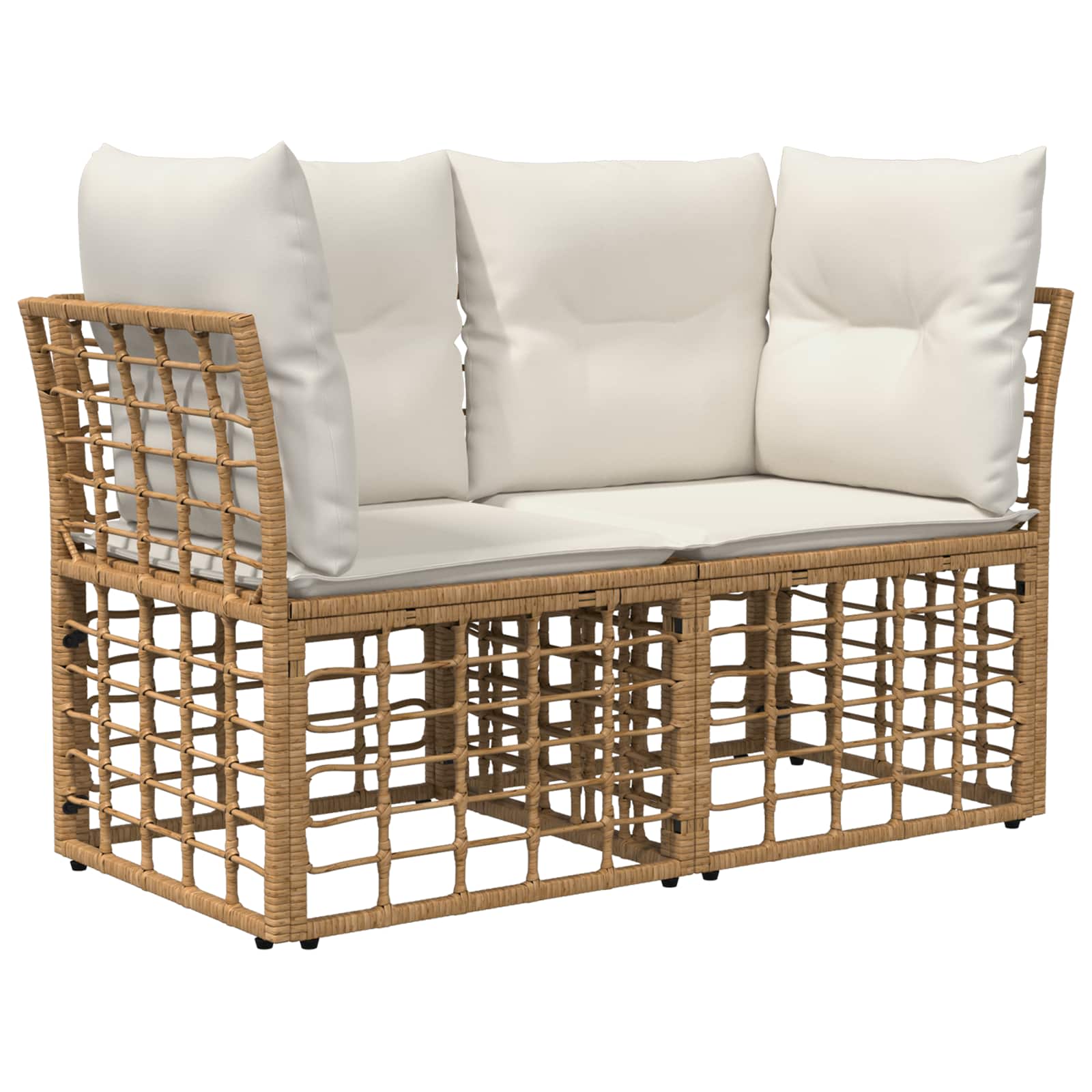 Maison Exclusive - Outdoor-lounge 2 Stk. 2-sitzanzahl Natürlich U