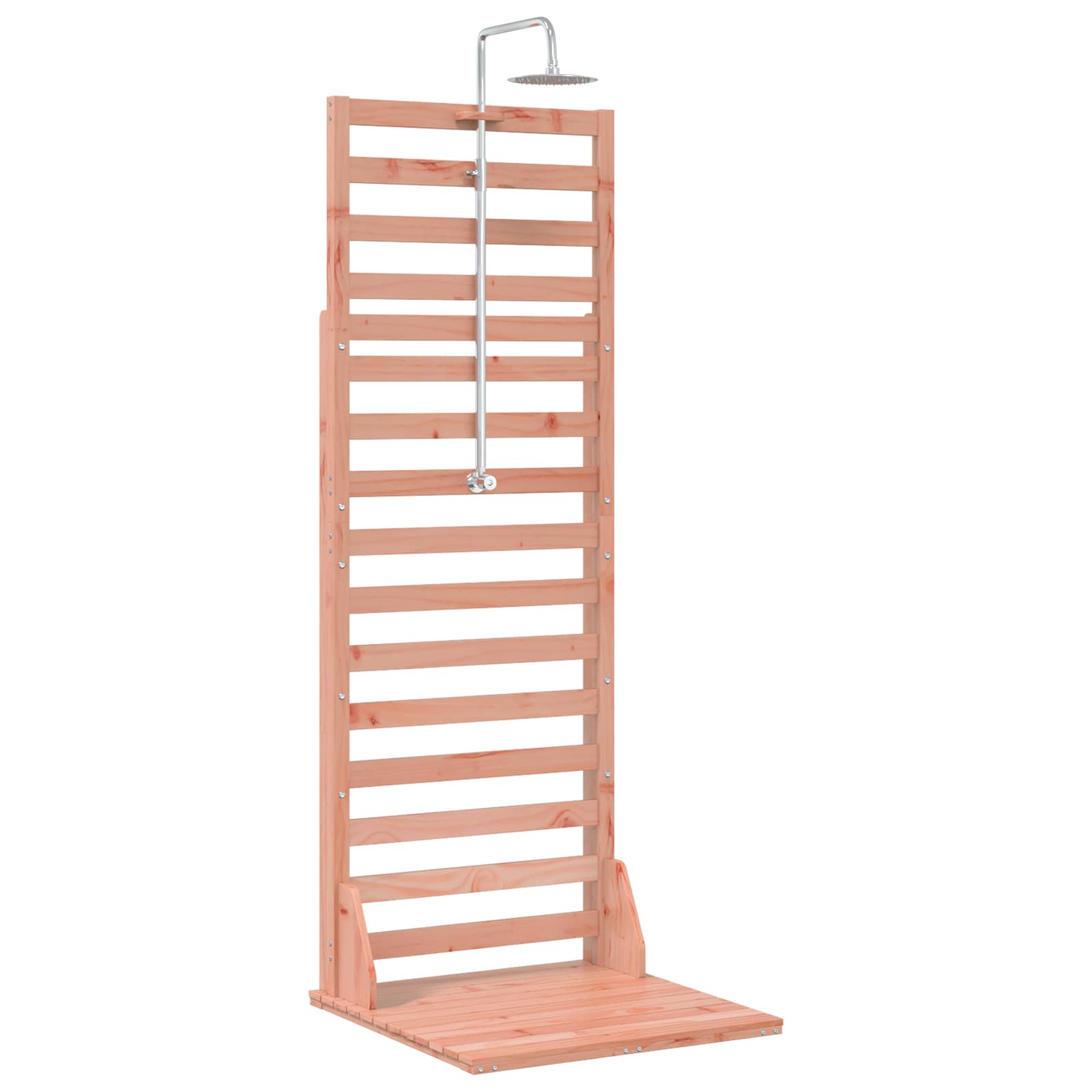 Maison Exclusive - Gartendusche 225 Cm Massives Douglasholz Und E