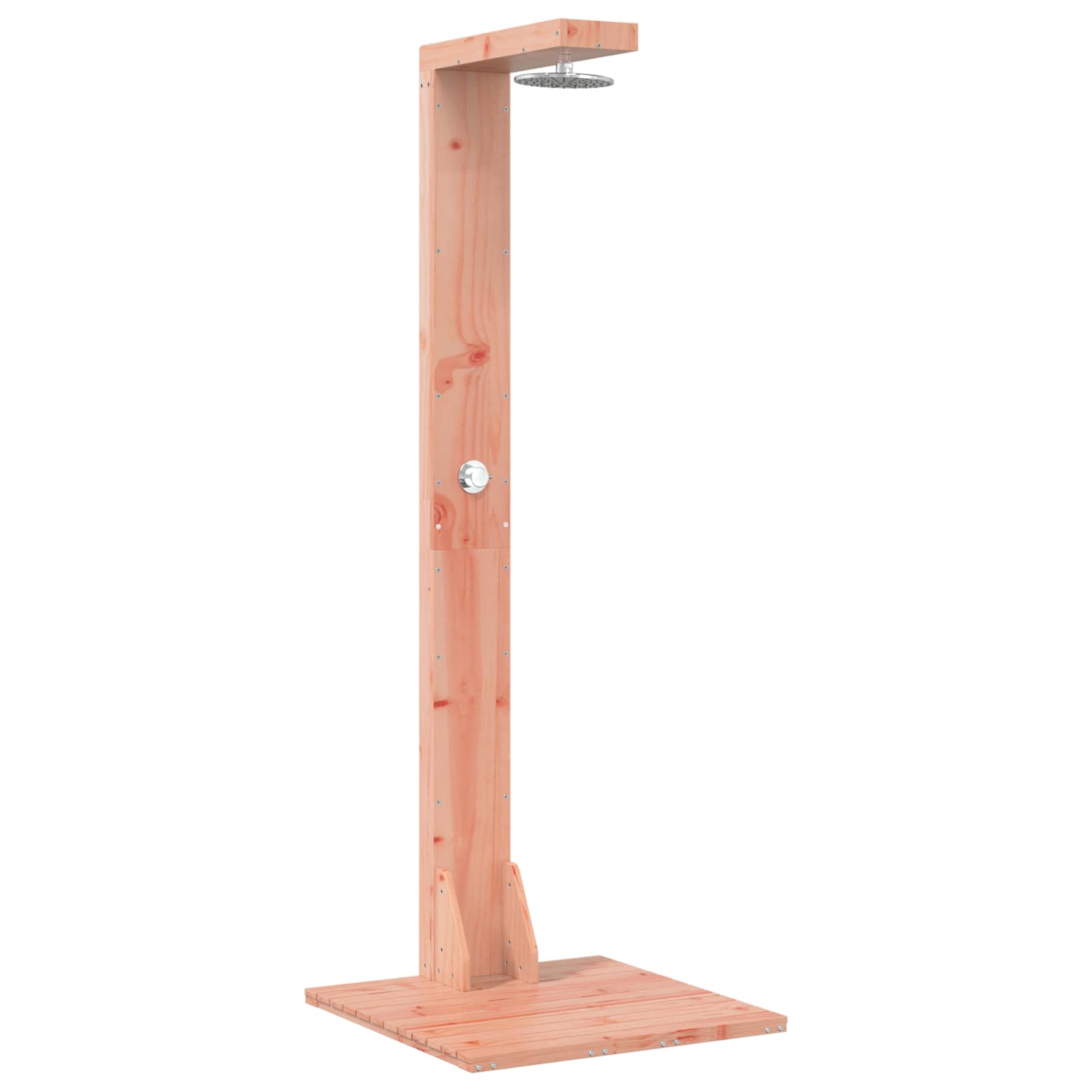 Maison Exclusive - Gartendusche 210 Cm Massives Douglasholz Und E