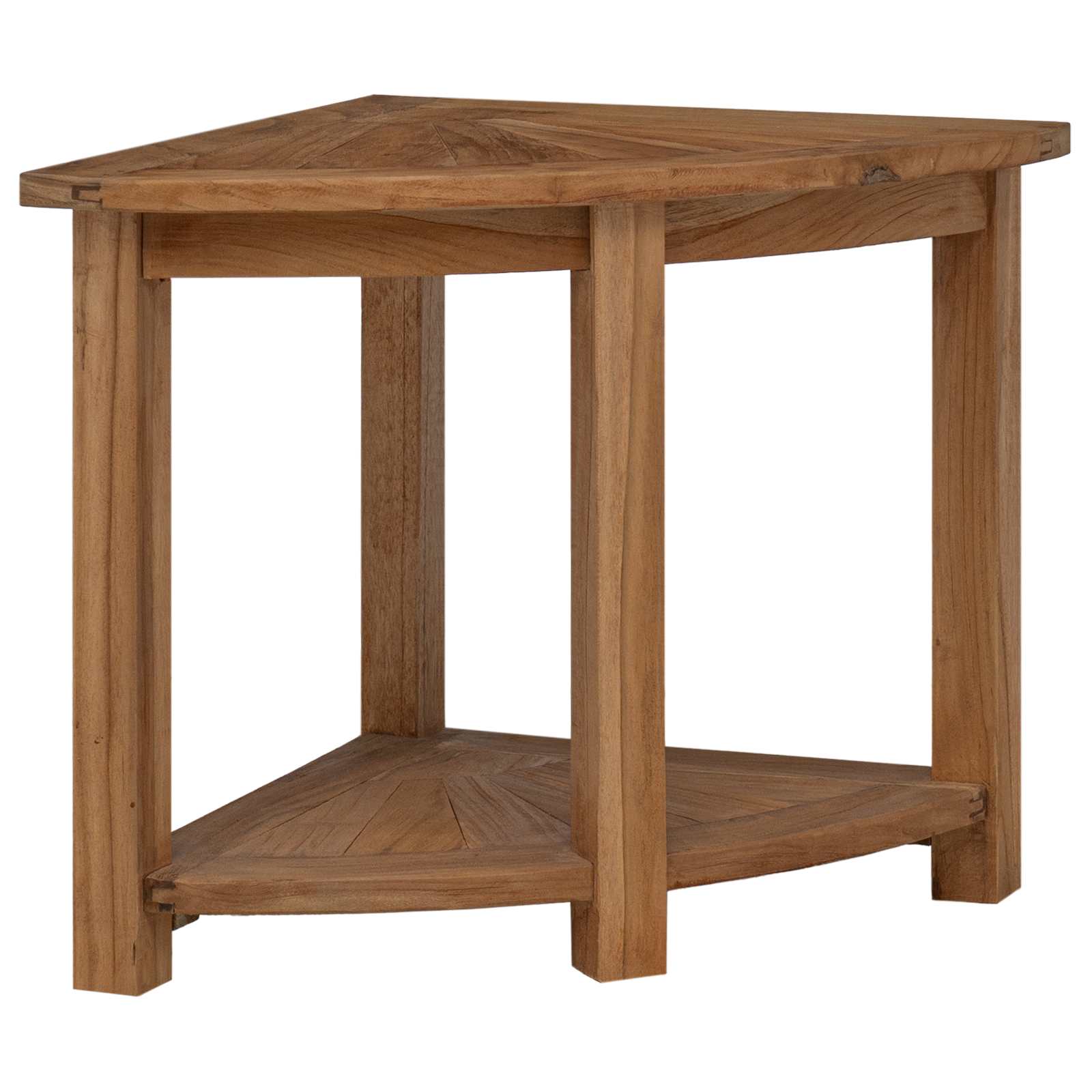 Maison Exclusive - Bad Beistelltisch Natur 45 X 45 X 46 Cm Massiv