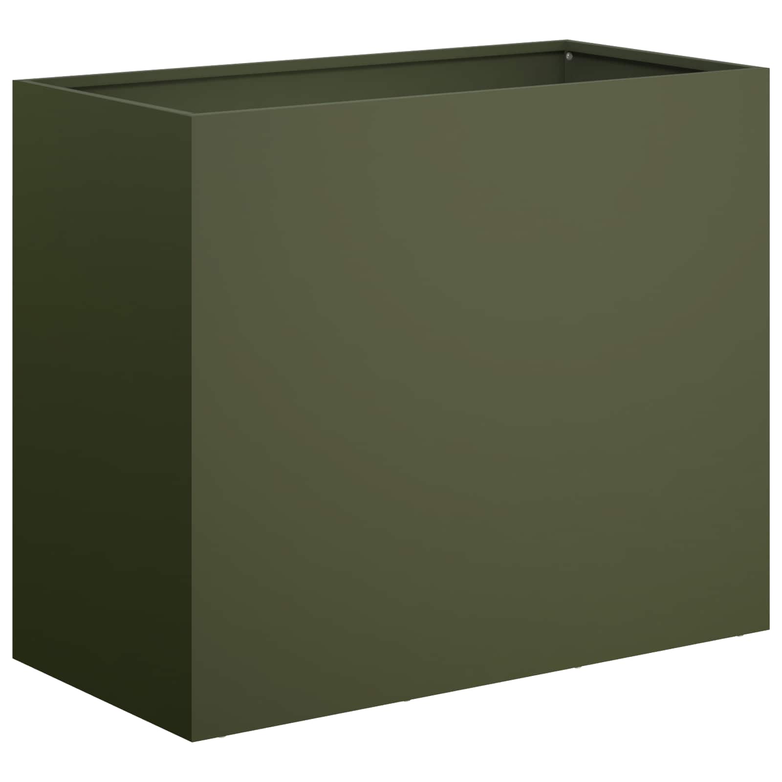 Maison Exclusive - Garten-pflanzgefäß Olivgrün 60 X 30 X 50 Cm Ka