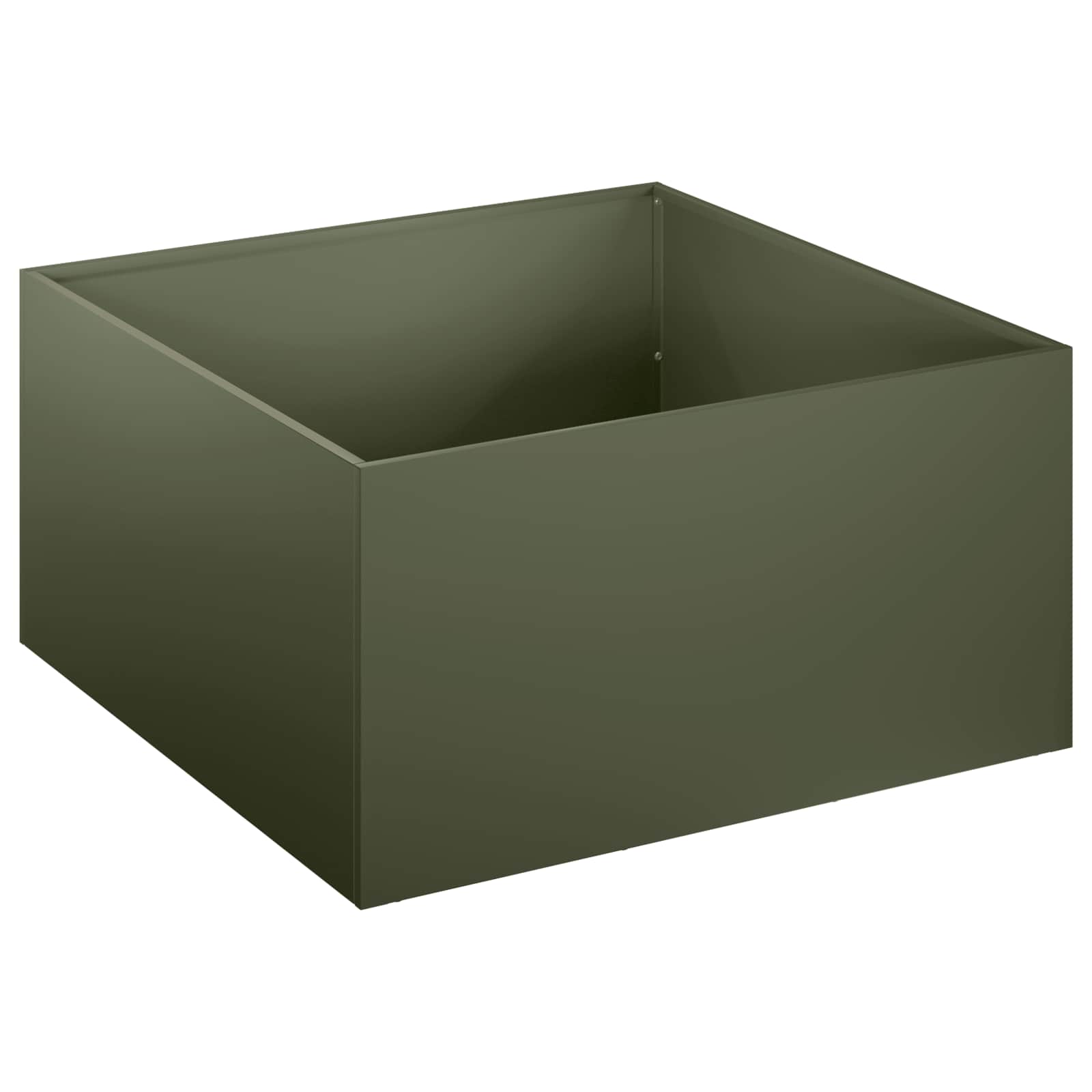 Maison Exclusive - Garten-pflanzgefäß Olivgrün 60 X 60 X 30 Cm Ka