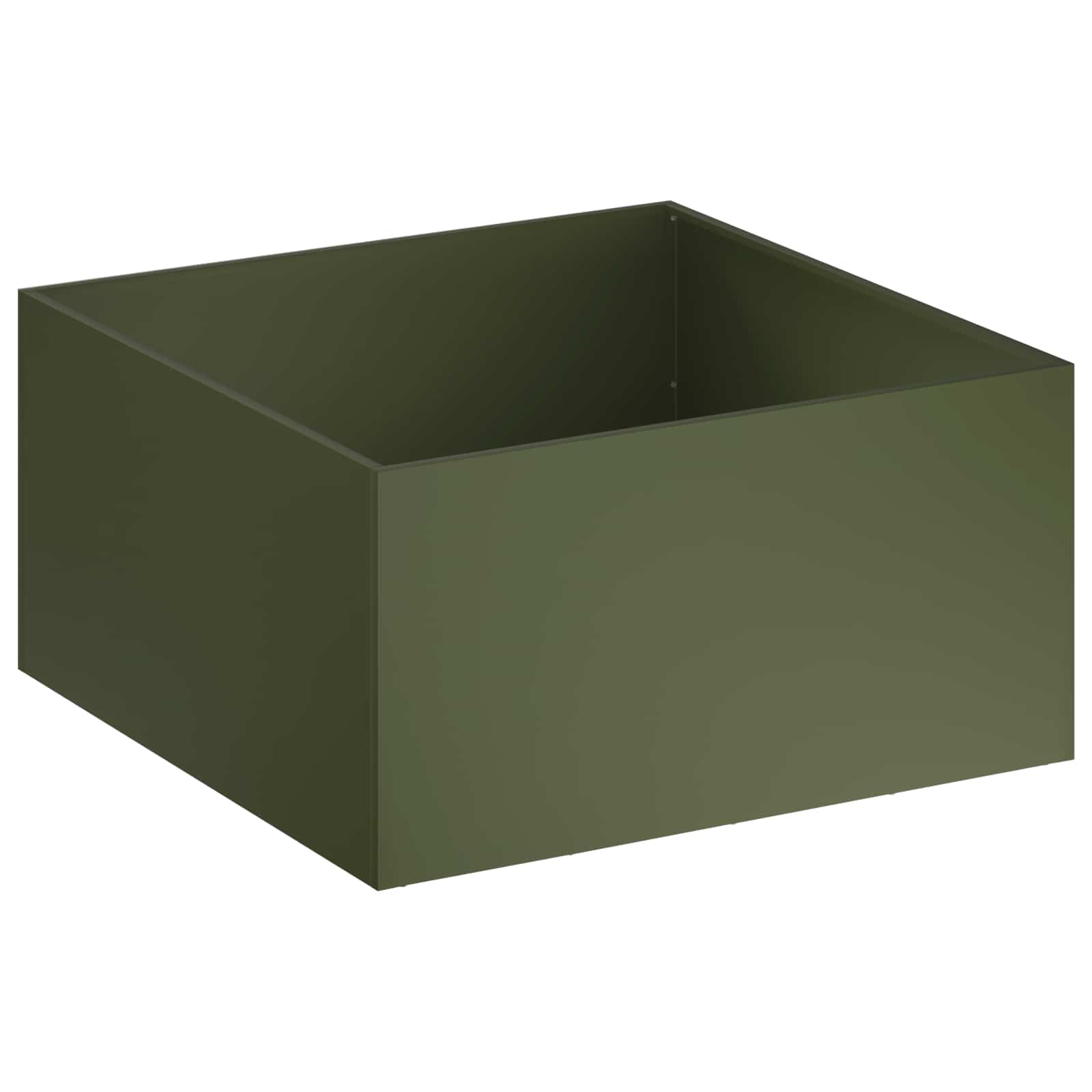 Maison Exclusive - Garten-pflanzgefäß Olivgrün 80 X 80 X 40 Cm Ka