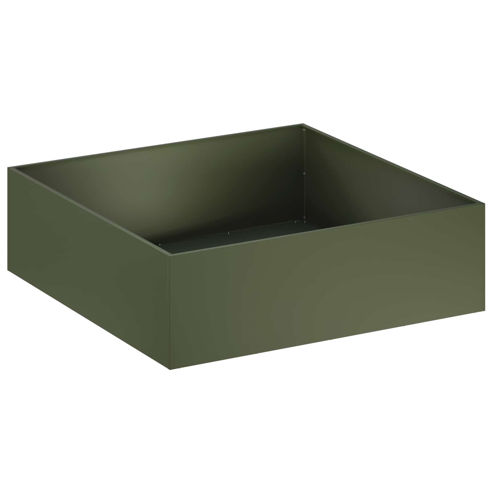Maison Exclusive - Garten-pflanzgefäß Olivgrün 80 X 80 X 30 Cm Ka