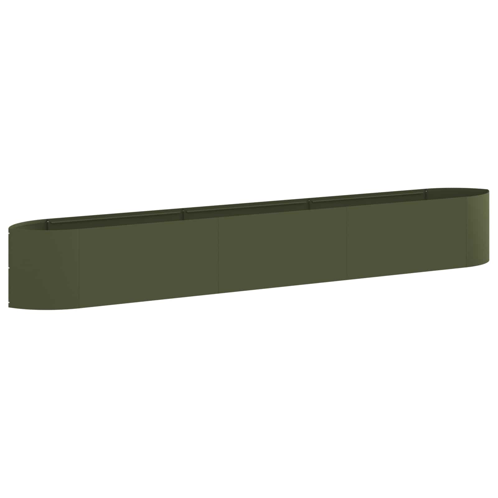 Maison Exclusive - Hochbeet Im Garten Olive Grün 300 X 40 X 40 Cm