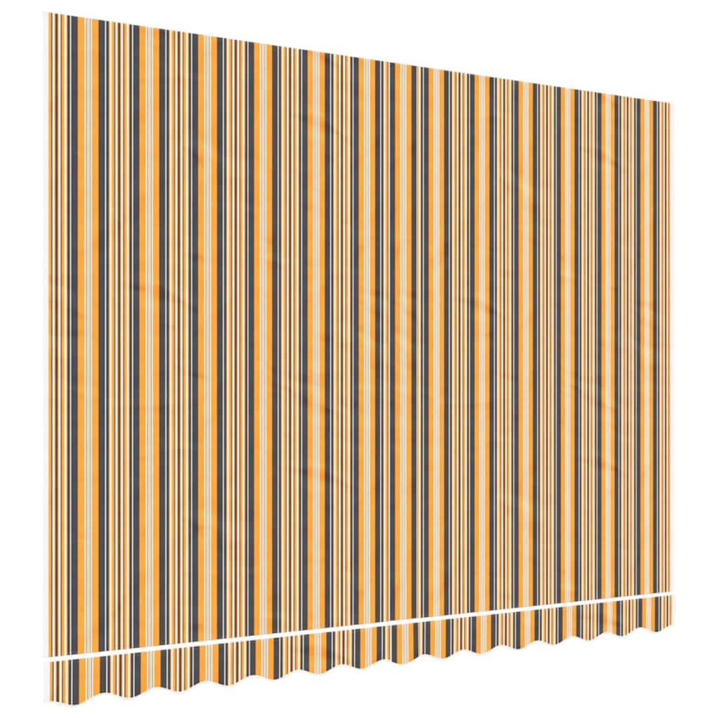 Maison Exclusive - Ersatzstoff Für Markise Orange Und Schwarz 330