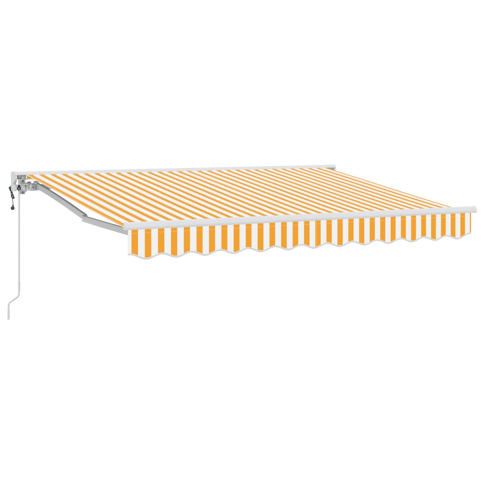 Maison Exclusive - Elektrische Ausziehbare Markise Orange 3,5 X 2