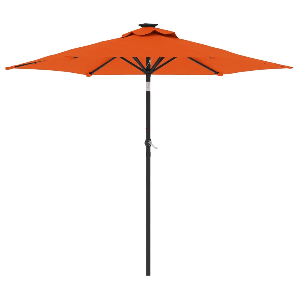 Maison Exclusive - Sonnenschirm Mit Stahlmast Terracotta 225x225x
