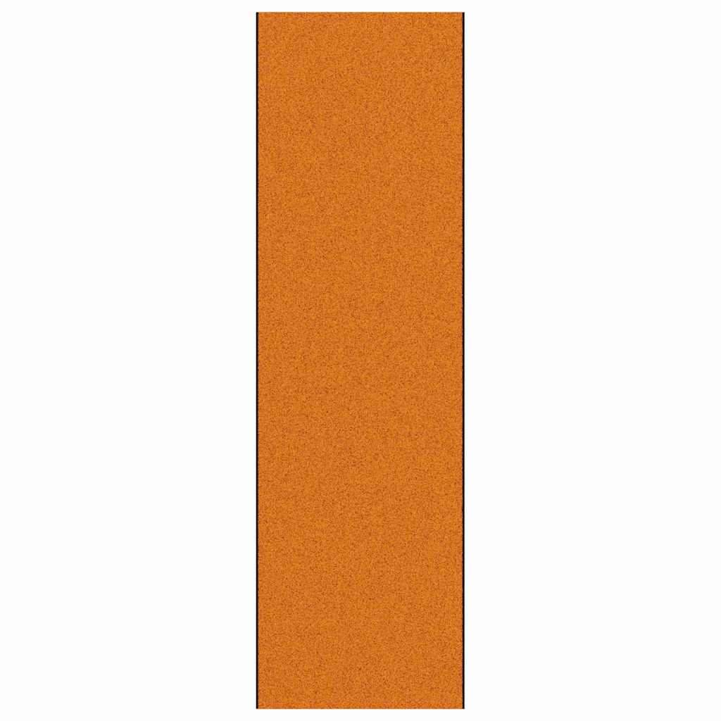 Maison Exclusive - Fußmatte Orange Und Schwarz 120 X 400 Cm 100%