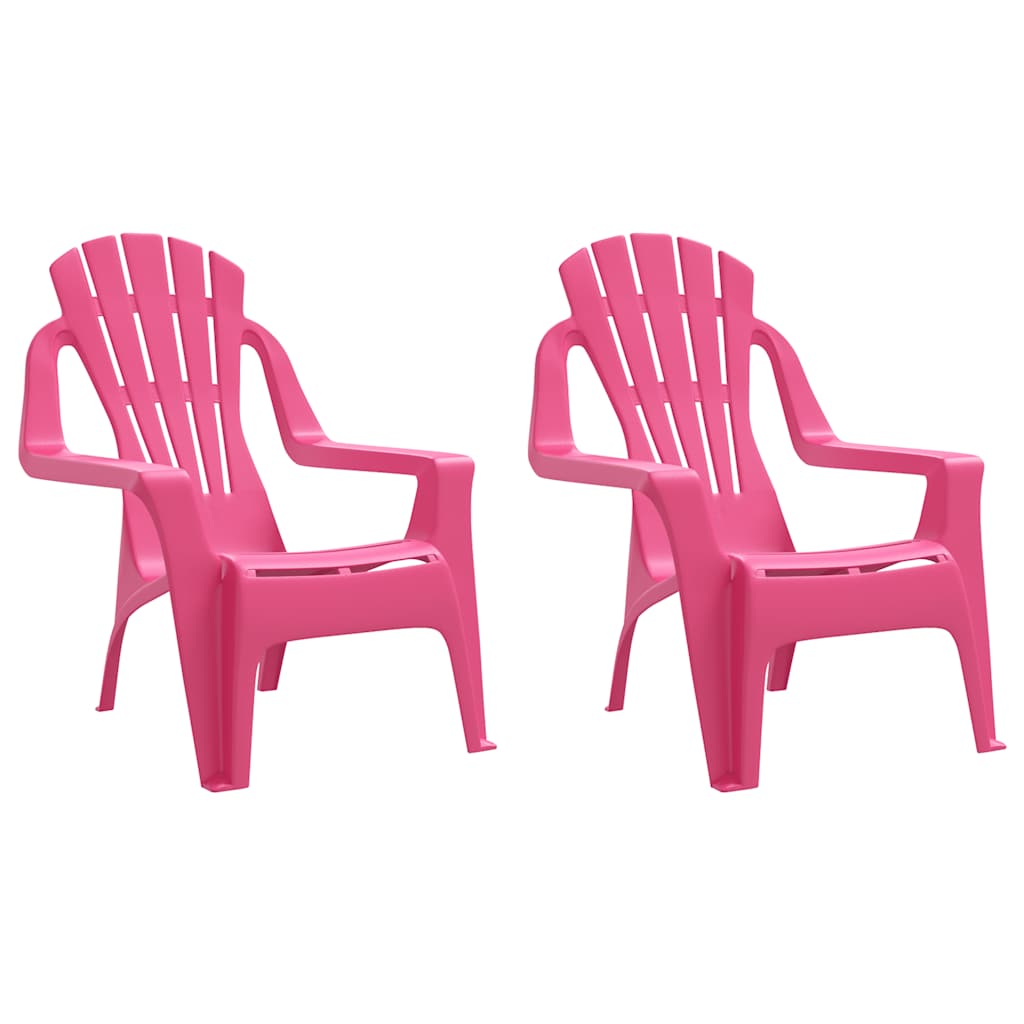 Maison Exclusive - Kinder-gartenstühle 2 Stk. Rosa 37x34x44 Cm Pp
