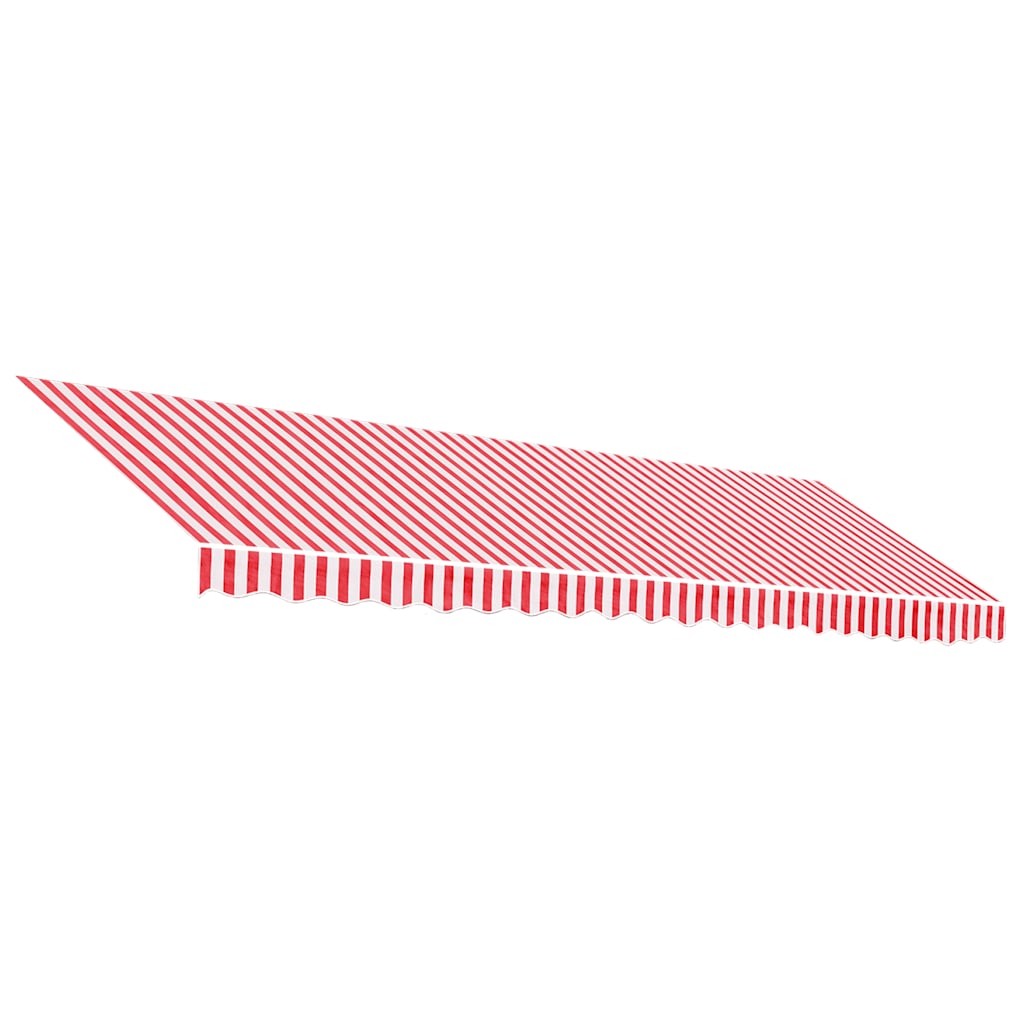 Maison Exclusive - Ersatzstoff Für Markise Rot Und Weiß 480x345 C