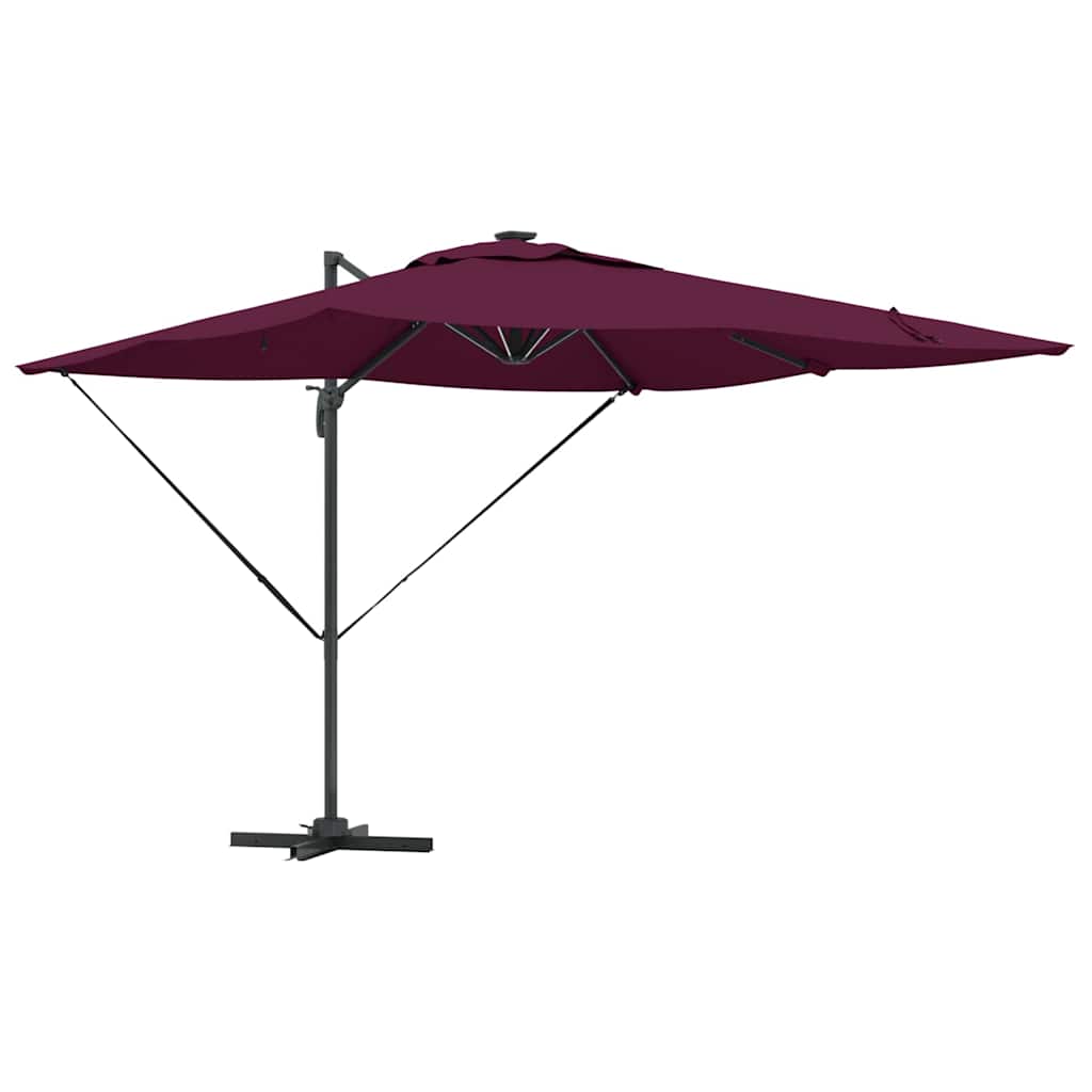 Maison Exclusive - Sonnenschirm Bordeauxrot 286 X 284 X 270 Cm
