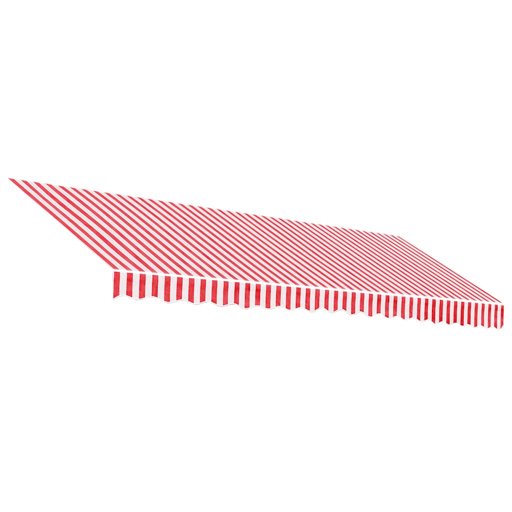 Maison Exclusive - Ersatzstoff Für Markise Rot Und Weiß 430x295 C
