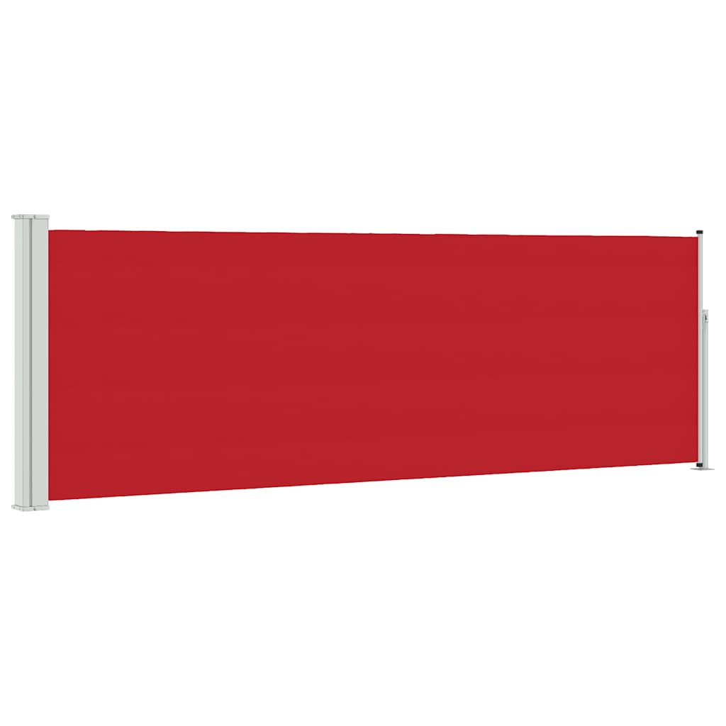 Maison Exclusive - Ausziehbare Seitenmarkise 100x314 Cm Rot