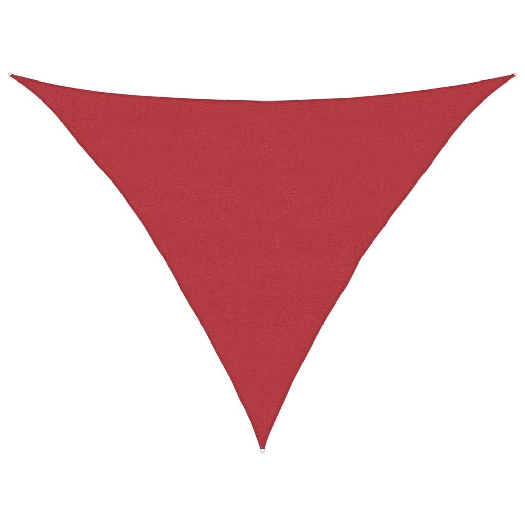 Maison Exclusive - Sonnensegel 160 G/m² Rot 5x5x6 M Hdpe