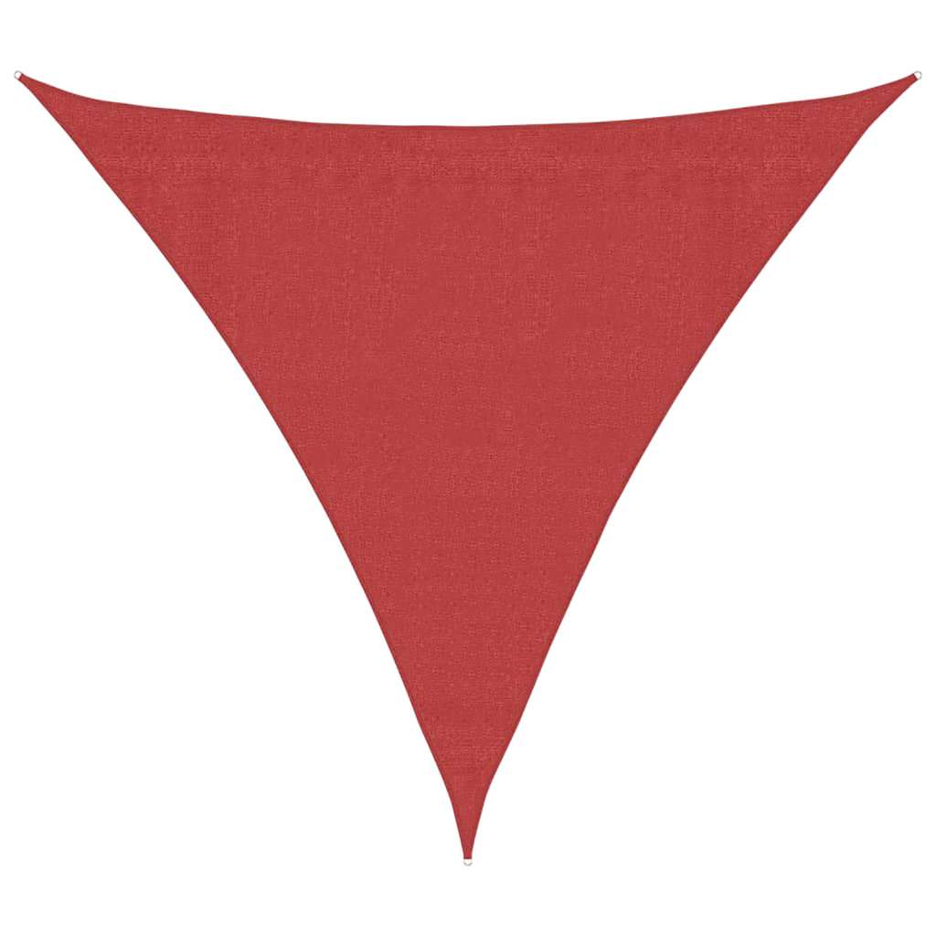 Maison Exclusive - Sonnensegel 160 G/m² Rot 4x4x4 M Hdpe