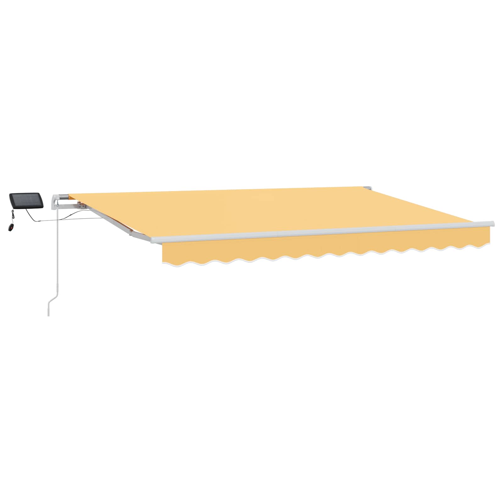 Maison Exclusive - Ausziehbare Markise Sand 400 X 300 Cm Stoff Un