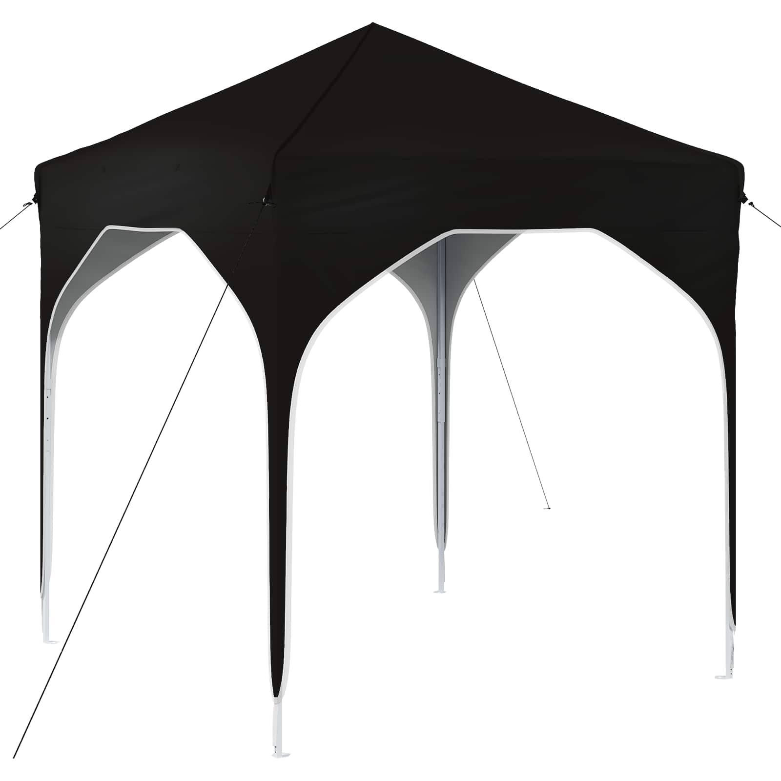 Maison Exclusive - Pop-up Partyzelt 194 X 194 X 245 Cm Schwarz