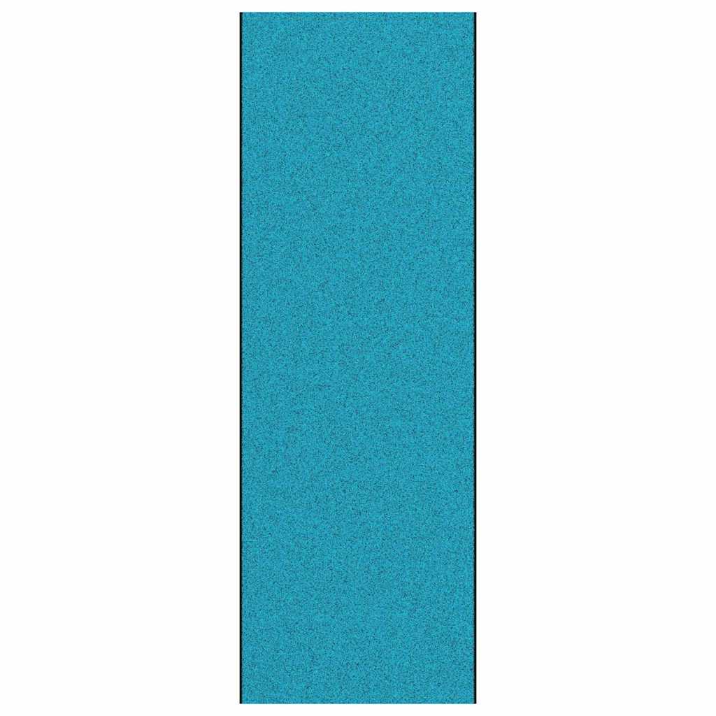 Maison Exclusive - Fußmatte Cyan Und Schwarz 120 X 350 Cm 100% Po