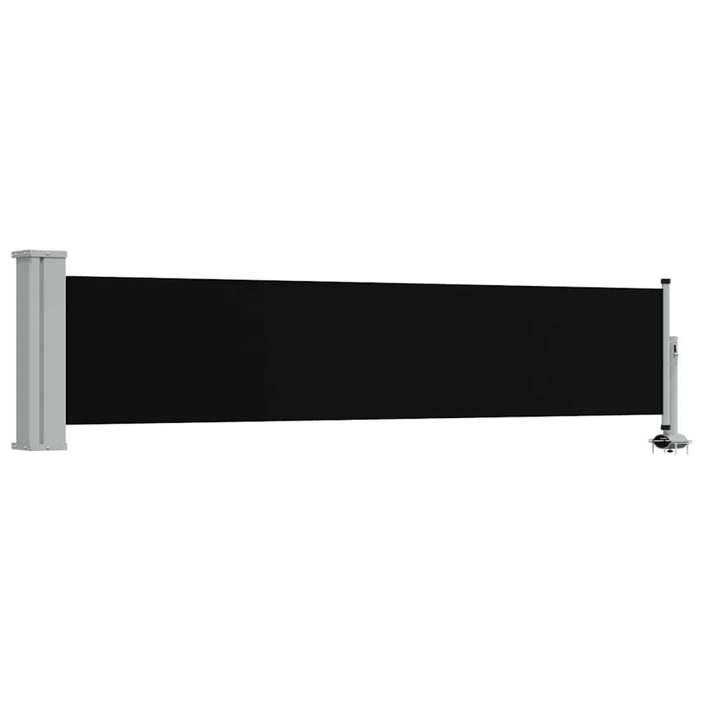 Maison Exclusive - Ausziehbare Seitenmarkise 60×300 Cm Schwarz