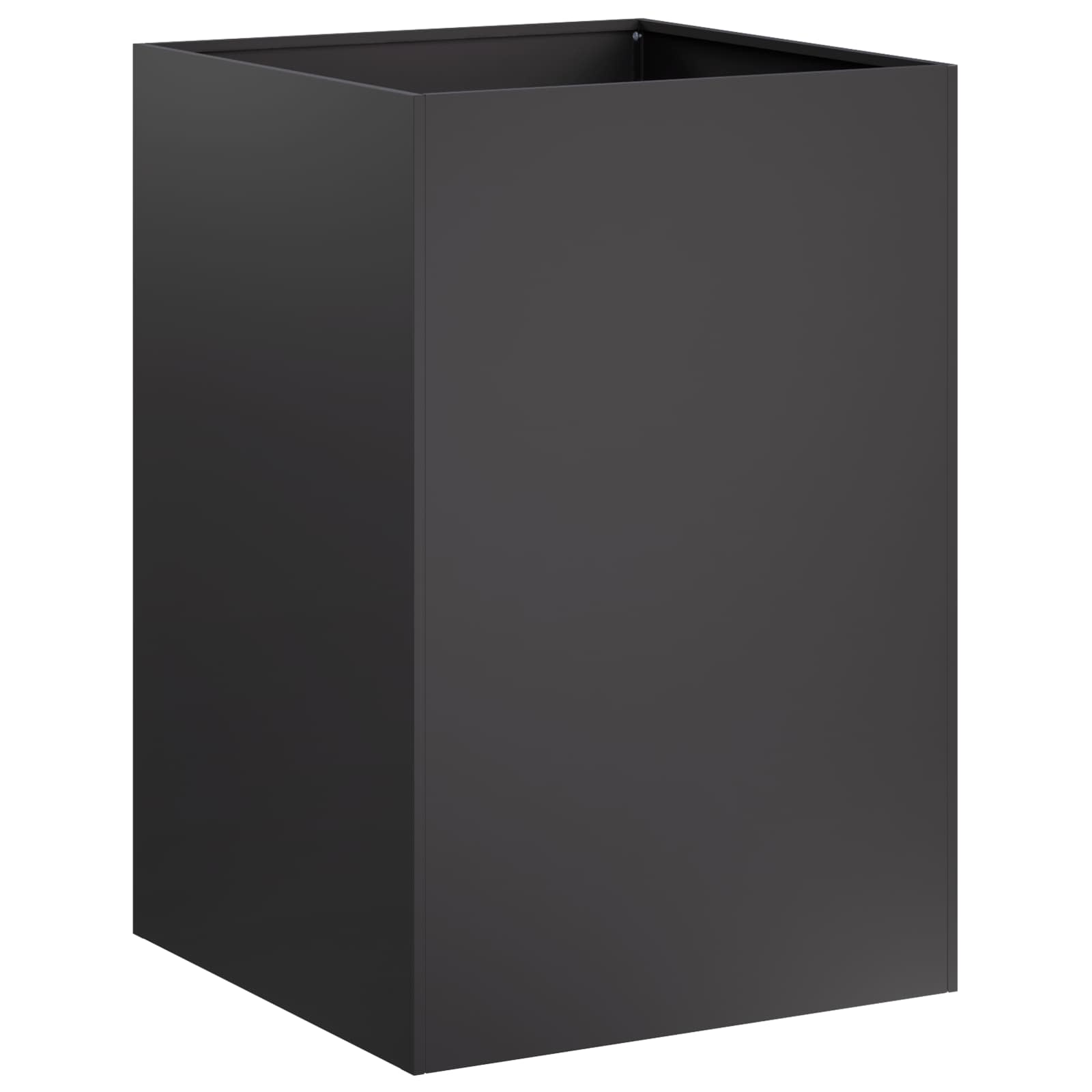 Maison Exclusive - Garten-pflanzgefäß Schwarz 50 X 50 X 75 Cm Kal