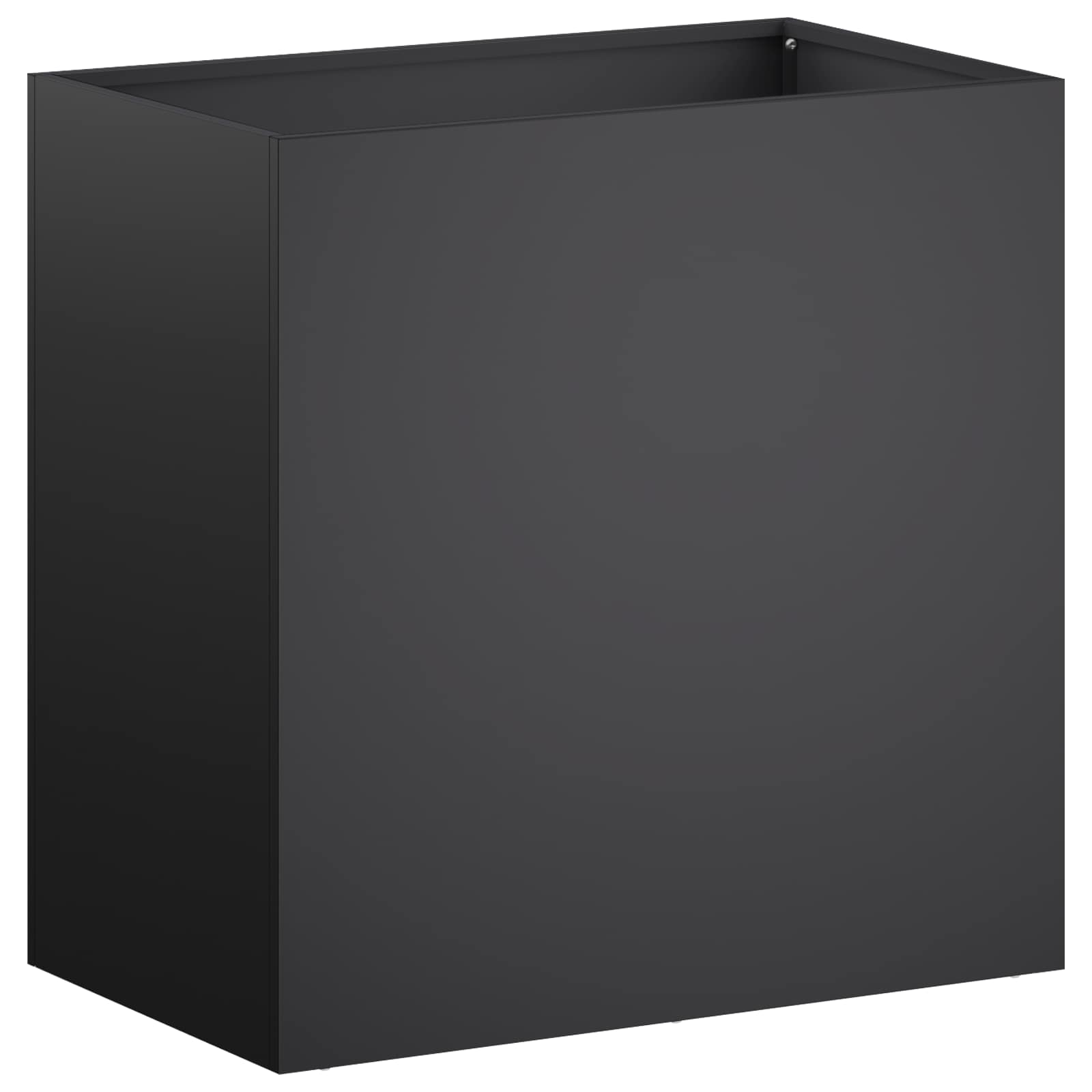 Maison Exclusive - Garten-pflanzgefäß Schwarz 50 X 30 X 40 Cm Kal
