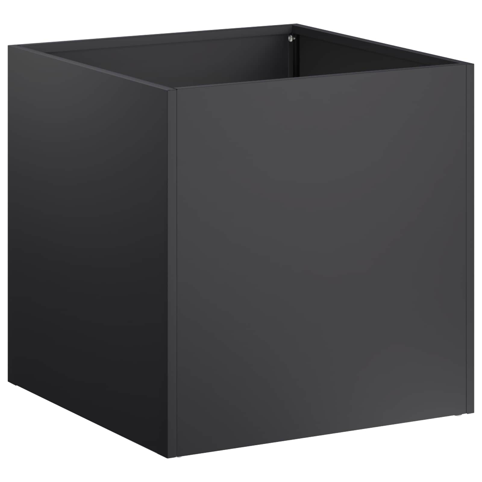Maison Exclusive - Garten-pflanzgefäß Schwarz 20 X 20 X 20 Cm Kal