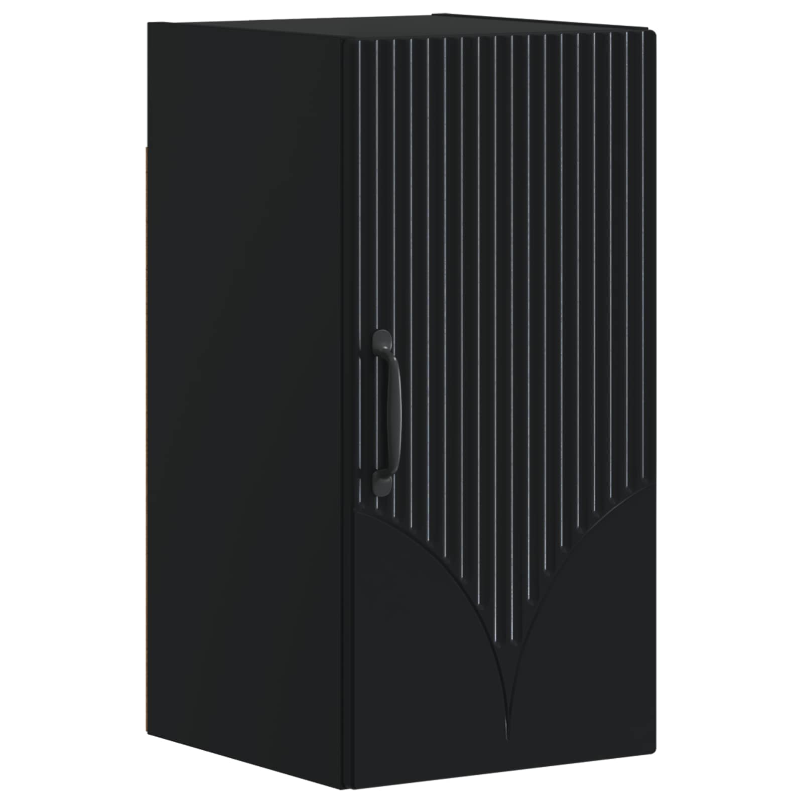 Maison Exclusive - Badezimmer-wandschrank Hoorn Schwarz 30 X 31 X