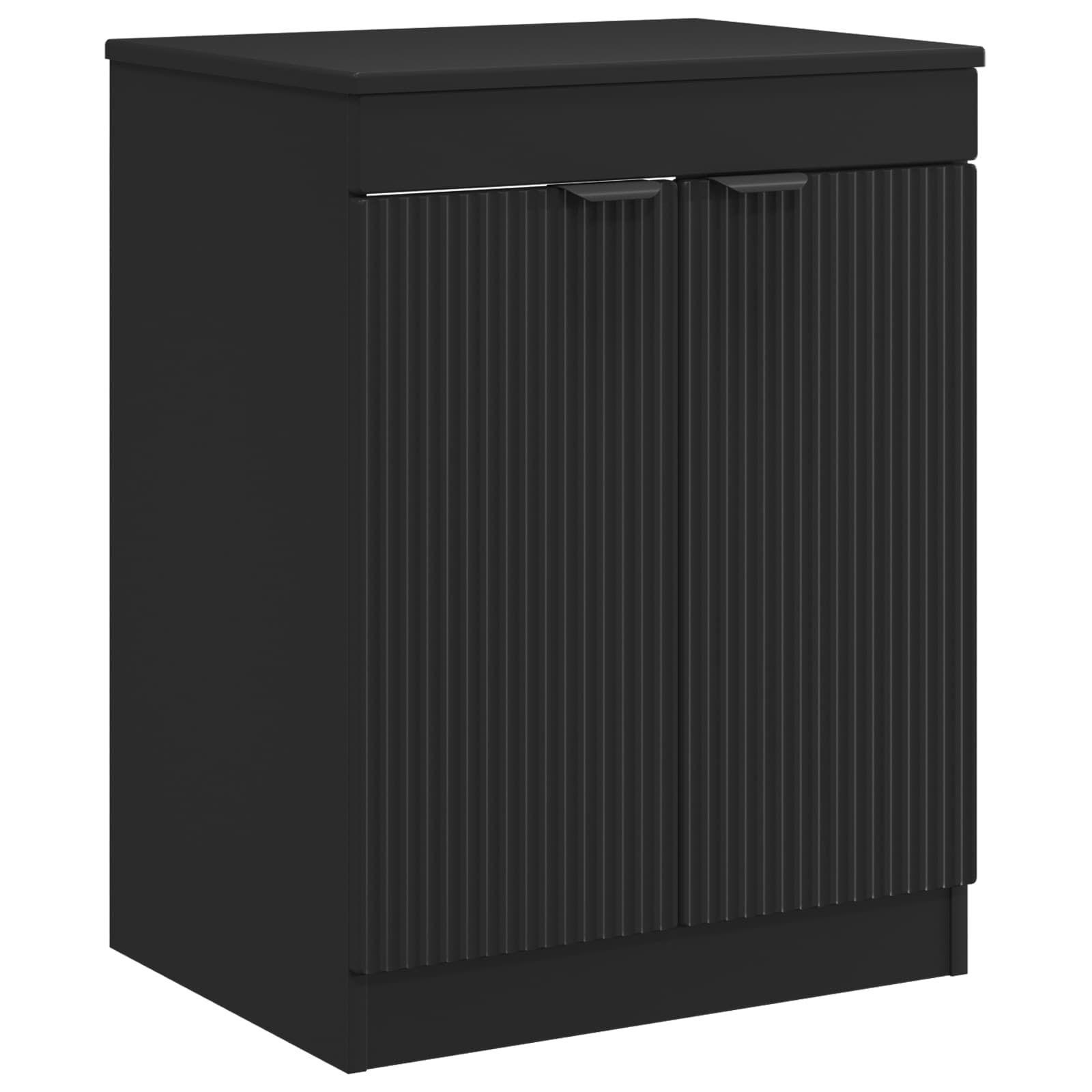 Maison Exclusive - Badezimmerschrank Schwarz 54 X 41 X 70 Cm Holz