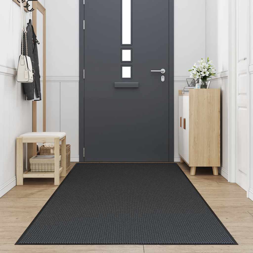 Maison Exclusive - Fußmatte Schwarz 115x500 Cm