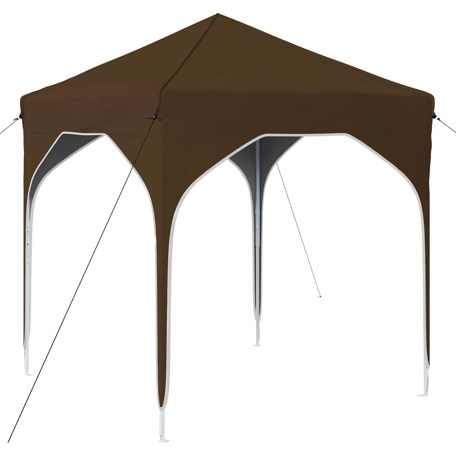 Maison Exclusive - Pop-up Partyzelt 194 X 194 X 245 Cm Taupe