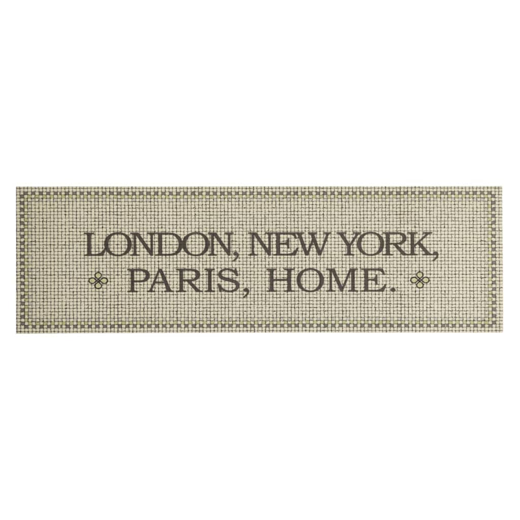 Maison Exclusive - Küchenteppich Waschbar Hauptstädte Home 45x150