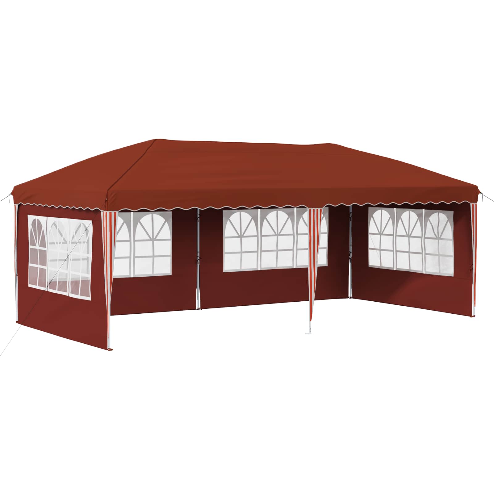 Maison Exclusive - Pop-up Partyzelt 575 X 289 X 245 Cm Terrakotta