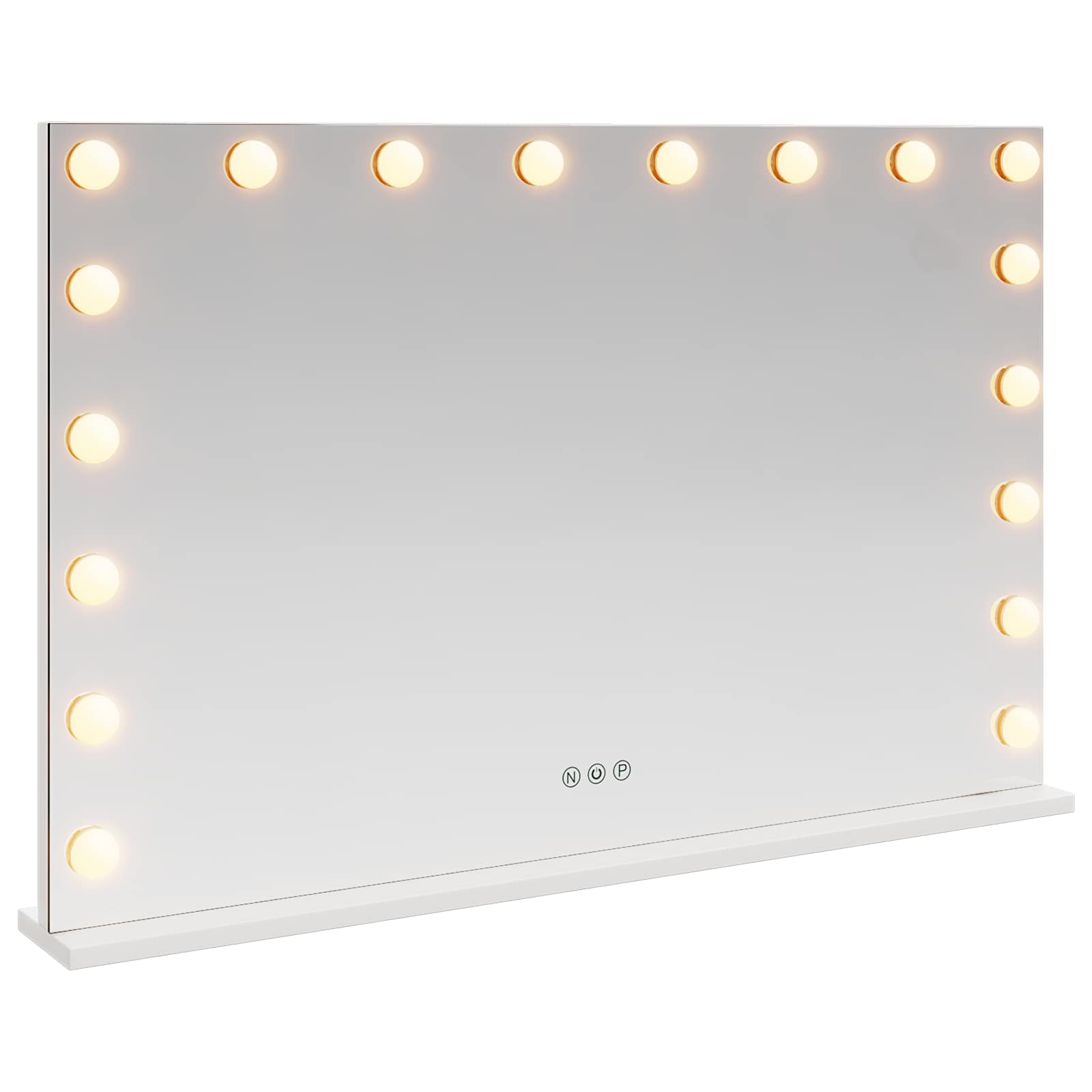Maison Exclusive - Led Schminkspiegel Weiß 80 X 10 X 52,5 Cm Glas