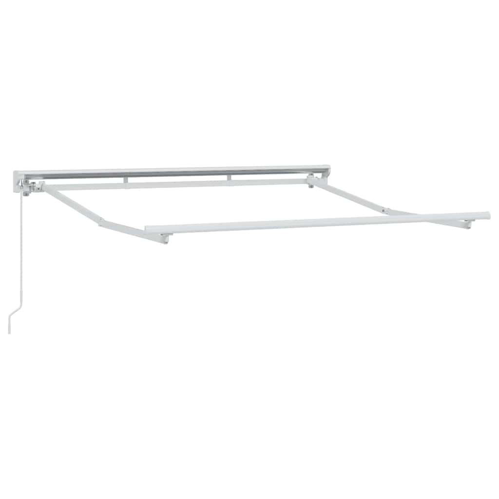 Maison Exclusive - Markisenrahmen Verstellbar Weiß 2,5 X 2 M Stah