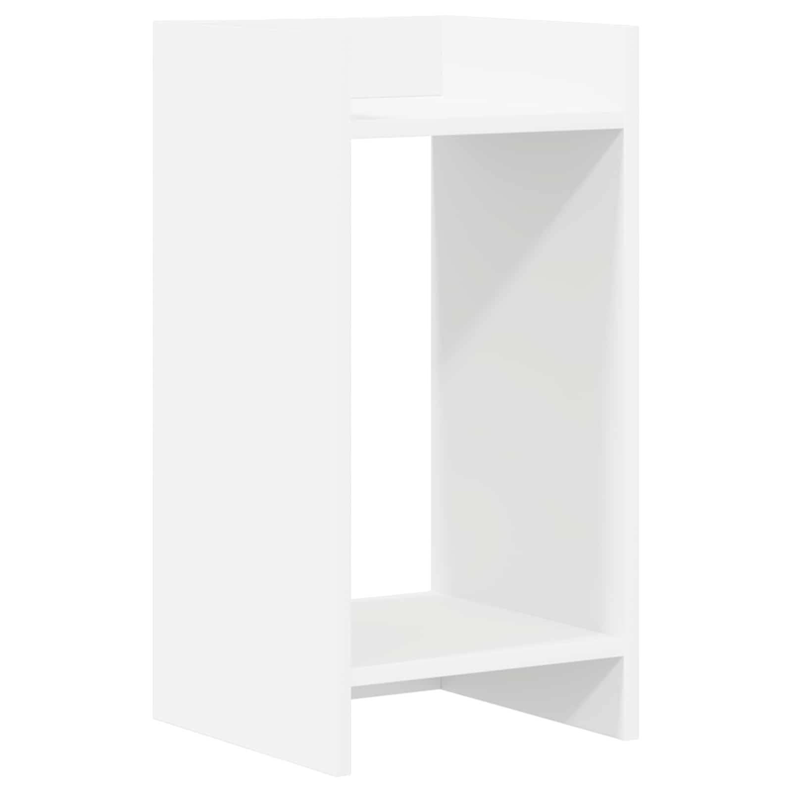 Maison Exclusive - Pflanzenständer Weiß 30 X 30 X 60 Cm Holzwerks