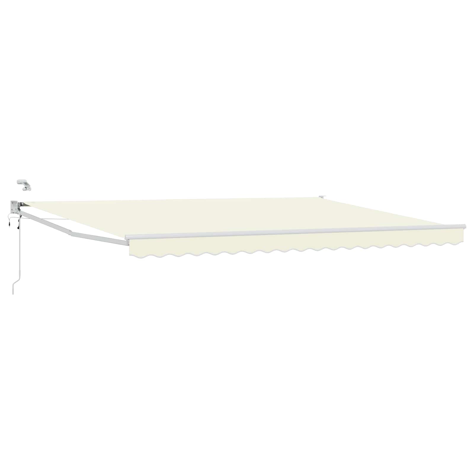 Maison Exclusive - Elektrische Ausziehbare Markise Creme 5 X 3 M