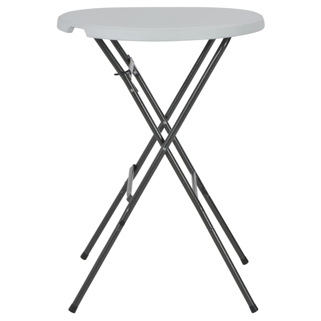 Maison Exclusive - Bartisch Klappbar Weiß 80x110 Cm Hdpe