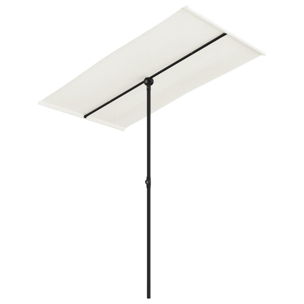 Maison Exclusive - Sonnenschirm Mit Aluminium-mast 180x110 Cm San