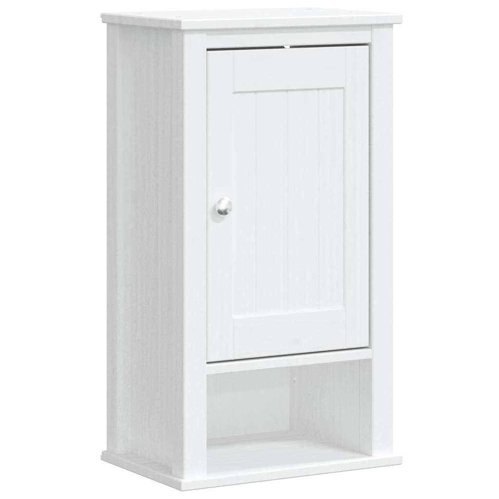 Maison Exclusive - Bad-wandschrank Berg Weiß 40x27x71,5 Cm Massiv