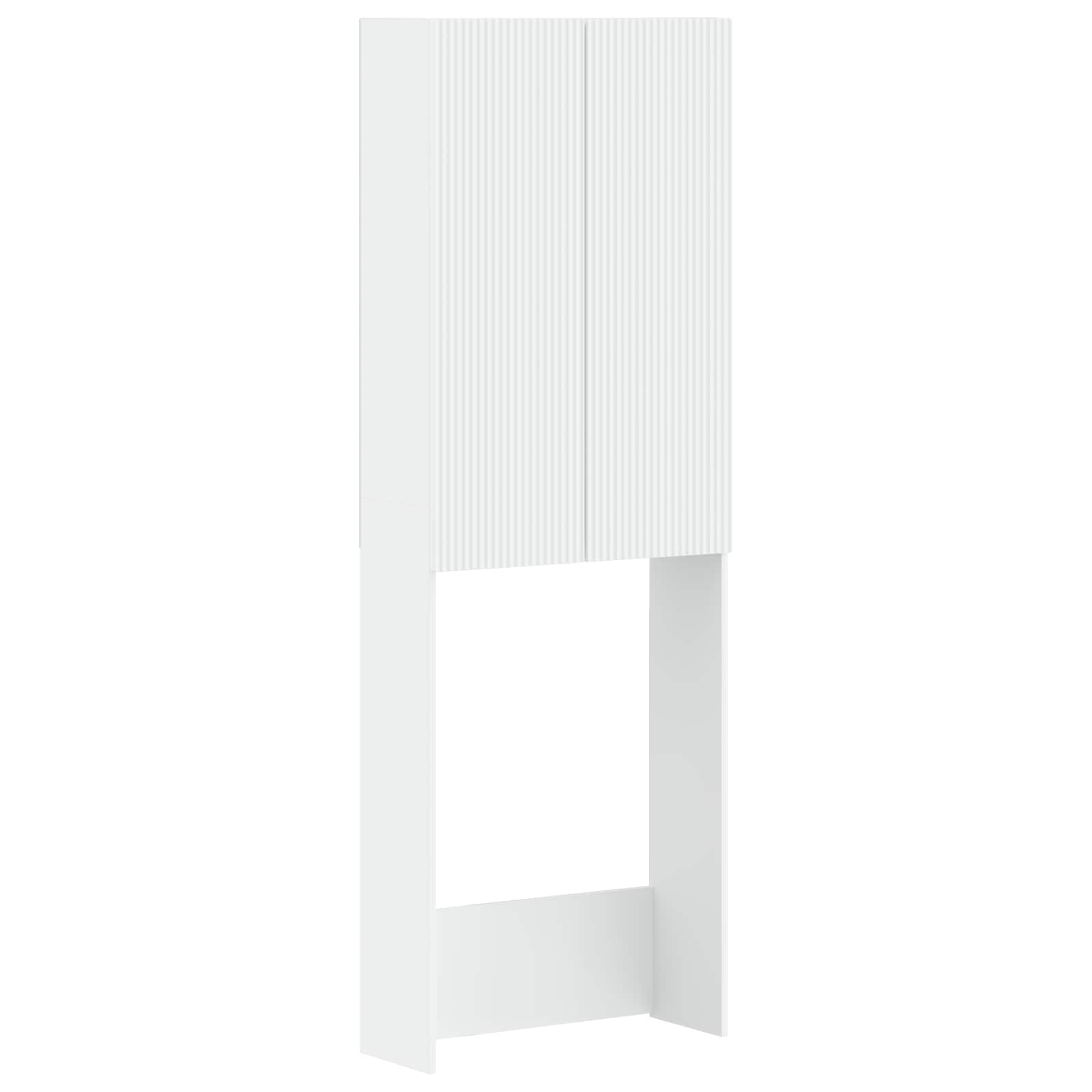 Maison Exclusive - Toilettenschrank Arnhem Weiß 66 X 25,5 X 190 C