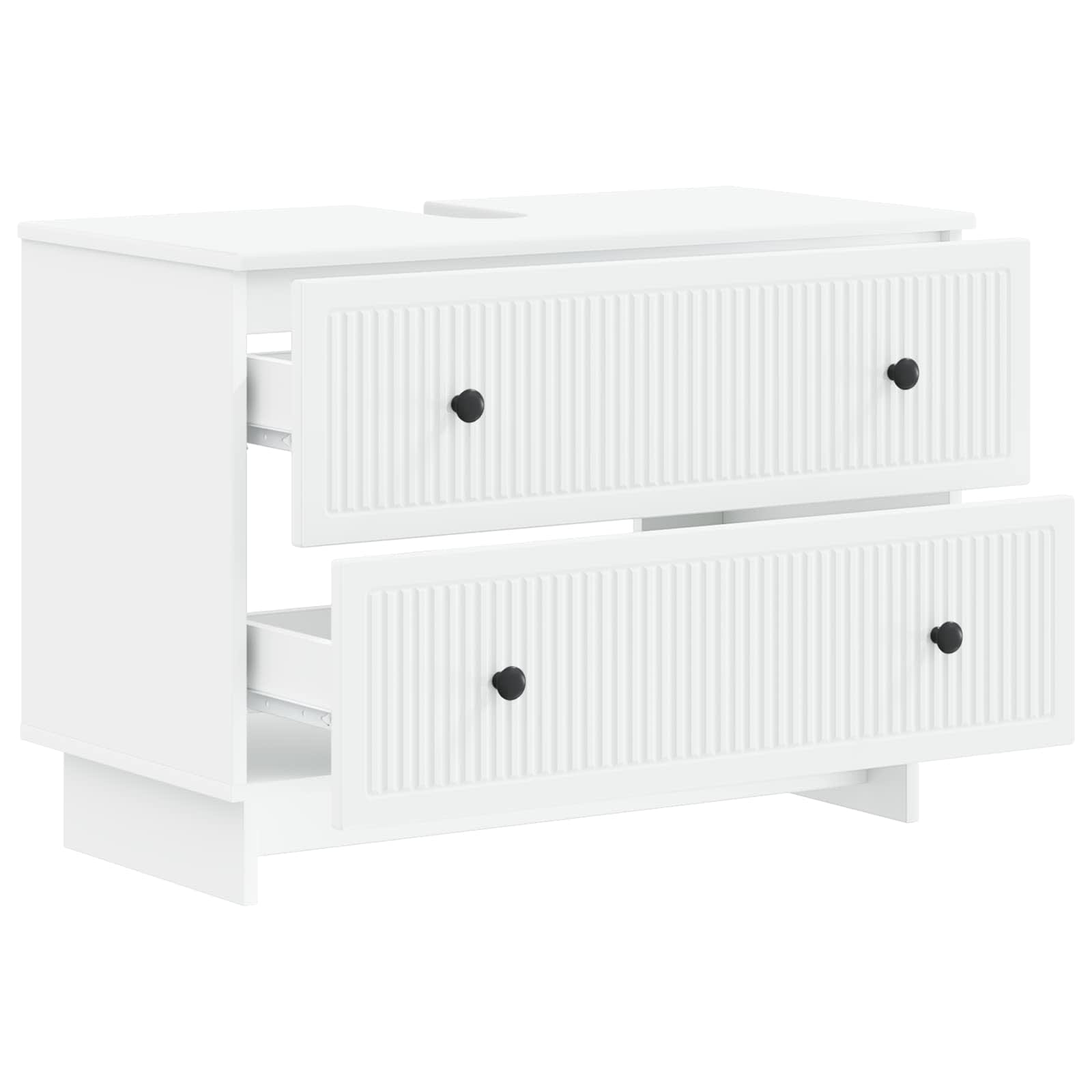 Maison Exclusive - Waschbeckenschrank Ede Weiß 82 X 41 X 59 Cm Ho