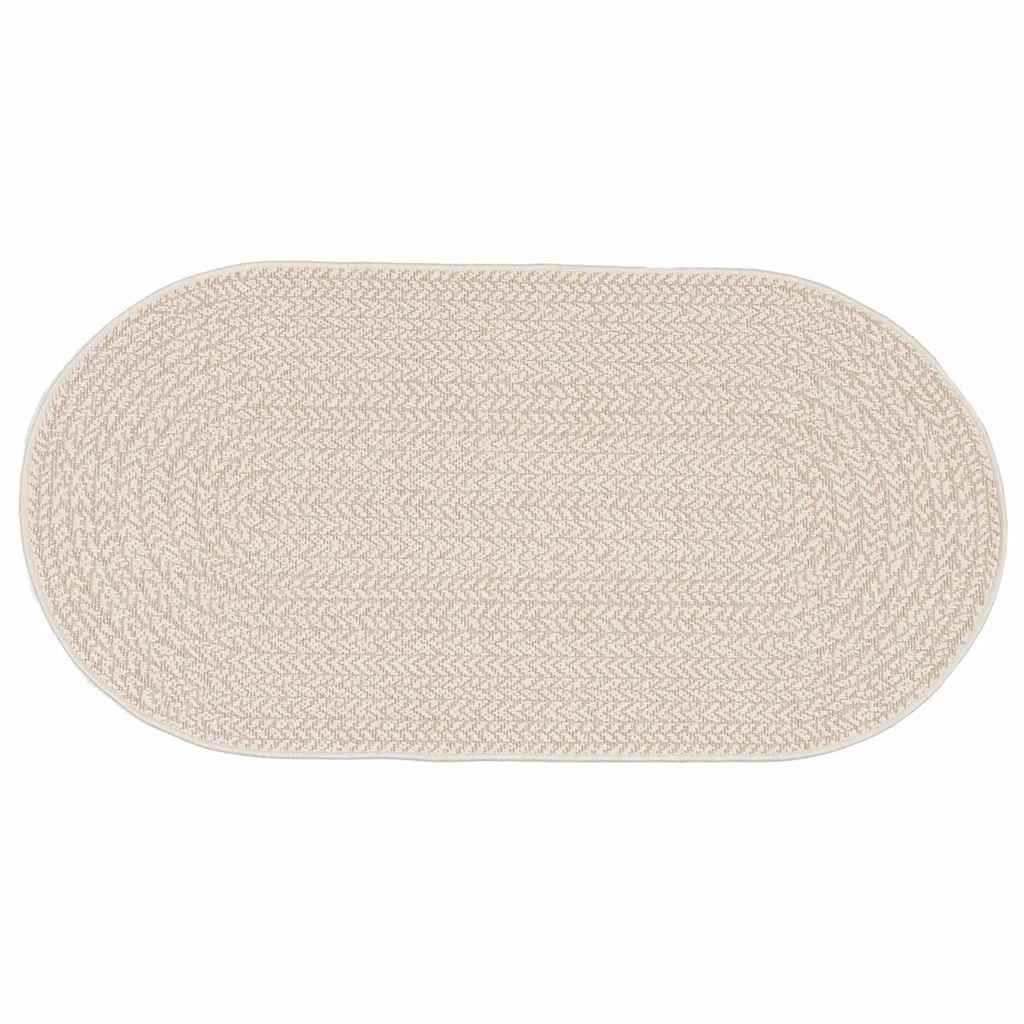 Maison Exclusive - Teppich Zizur Creme 150 X 80 Cm Polypropylen